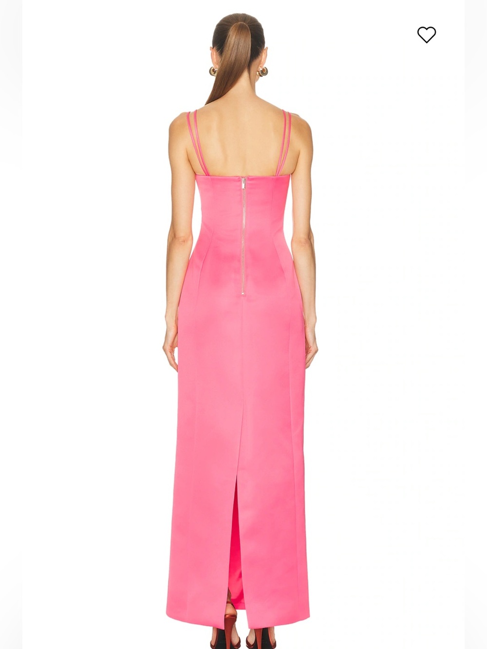 Leo Lin Arianna Applique Floral Maxi Dress in Peony Print - Picture 2 of 5